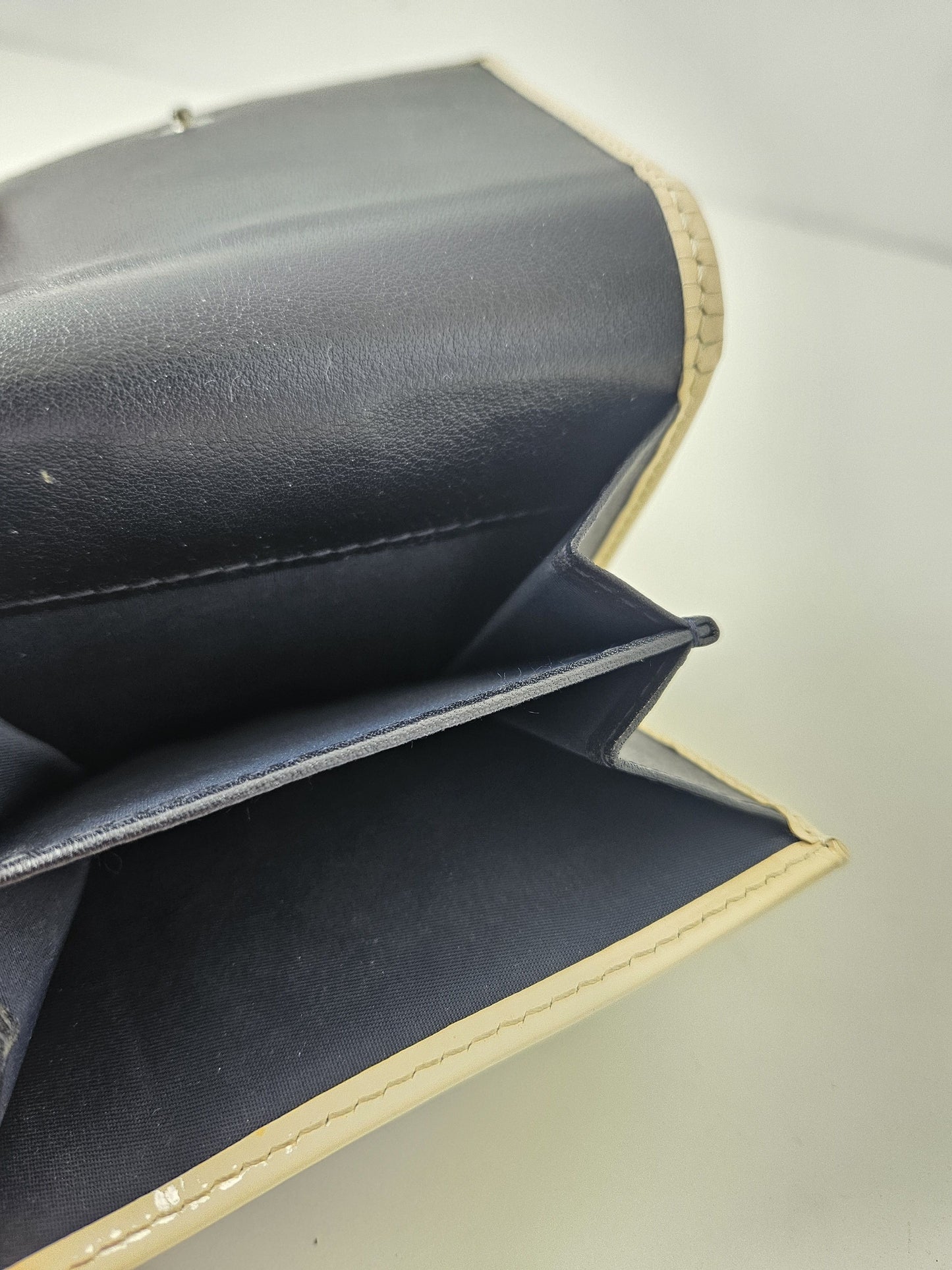 Vintage y2k Dior trotter monogram trifold wallet
