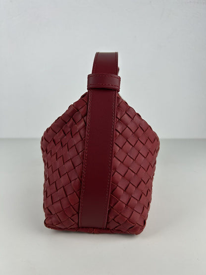 2007 Bottega Veneta intrecciato mini hobo handbag