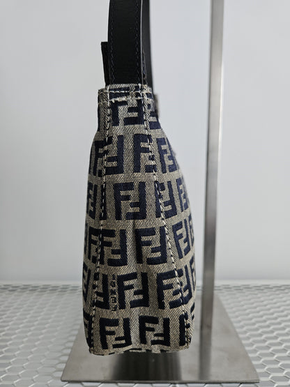 Fendi zucchino ff monogram canvas mini bag pochette