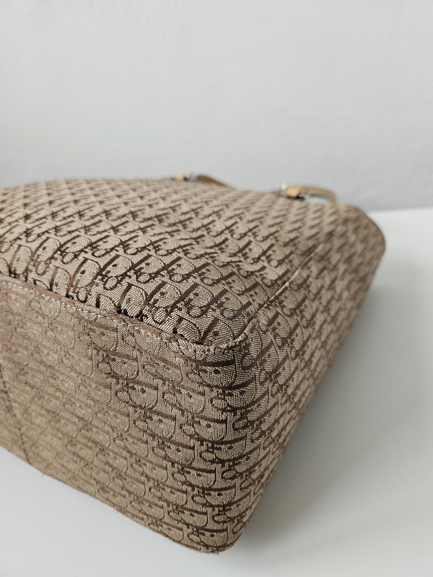 Y2k Dior by John Galliano trotter oblique monogram tote