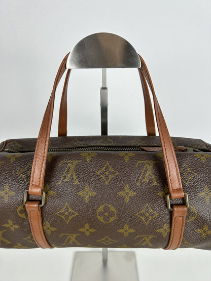 Vintage Louis Vuitton monogram papillon 26 mini boston bag