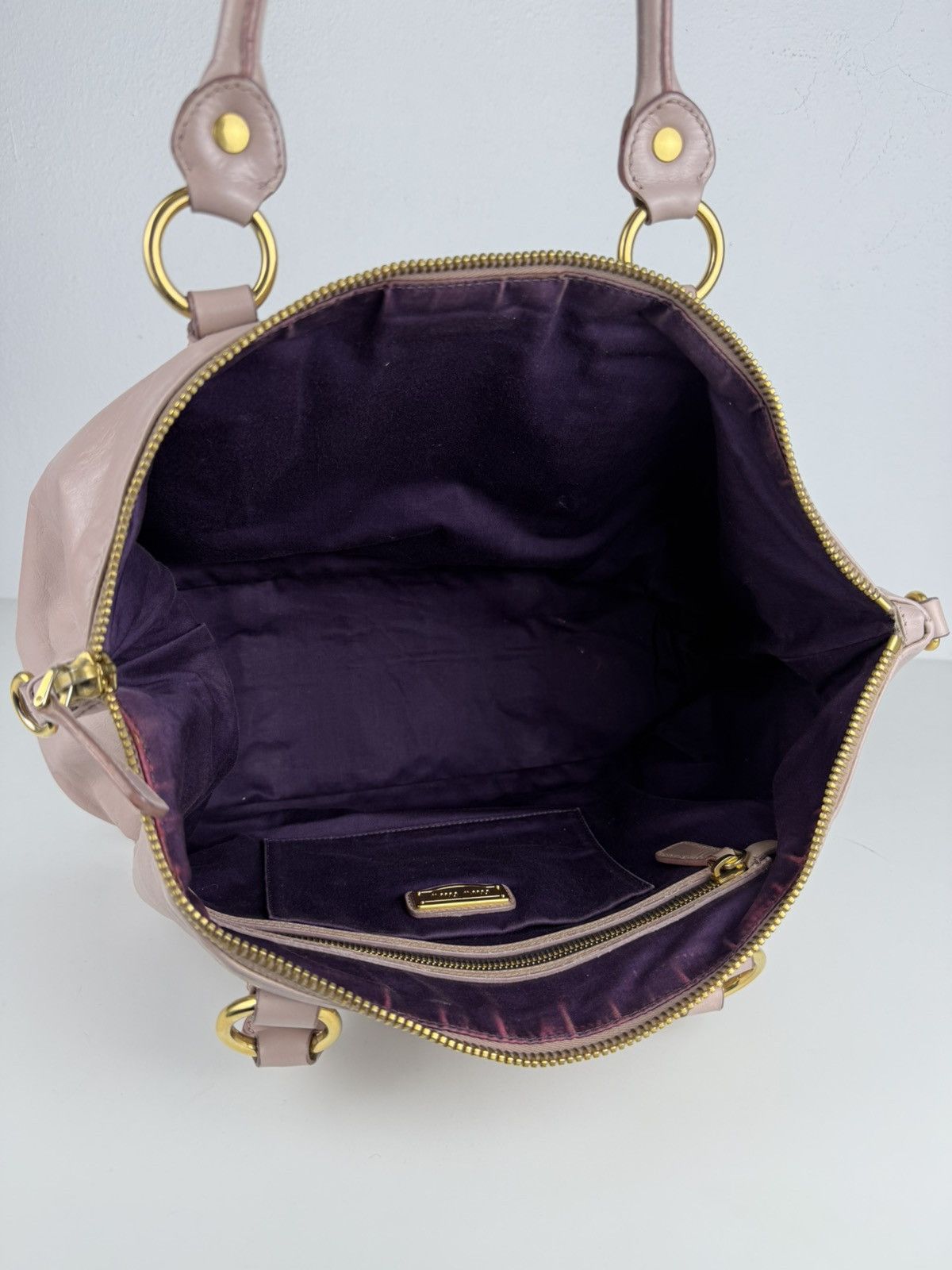 Miu Miu vitello top zip tote bag