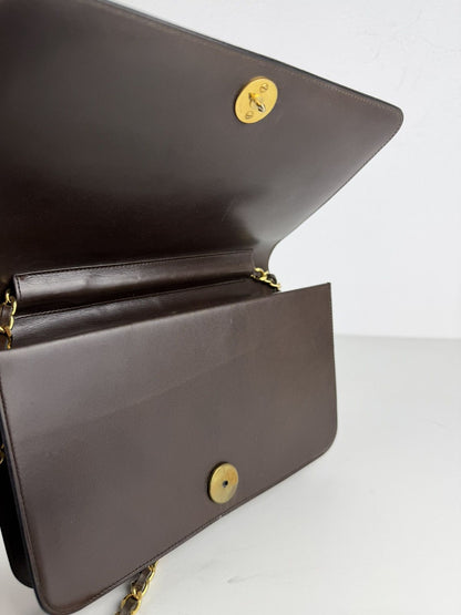 Vintage Chanel CC flap handbag