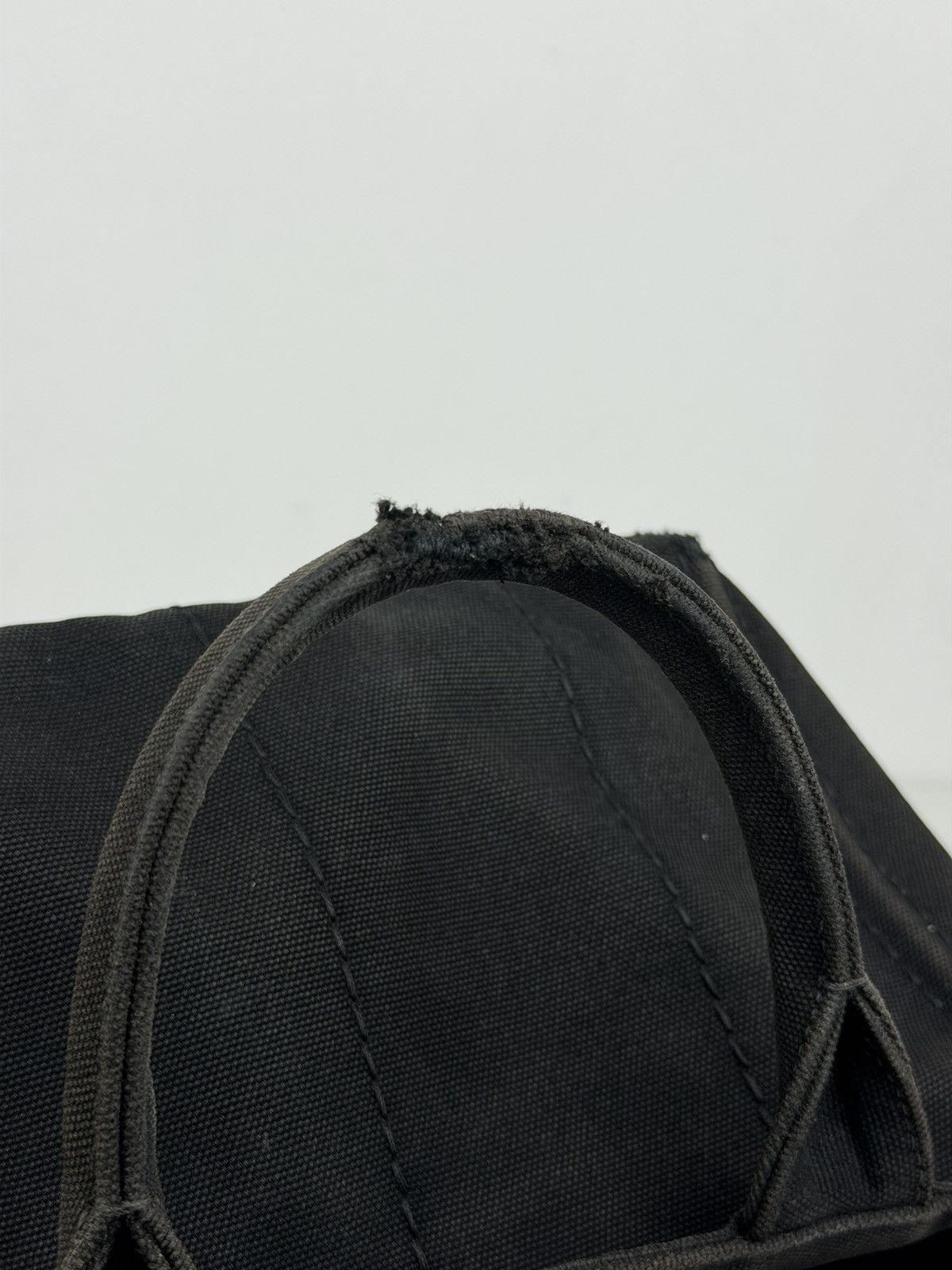 Prada canapa canvas tote small