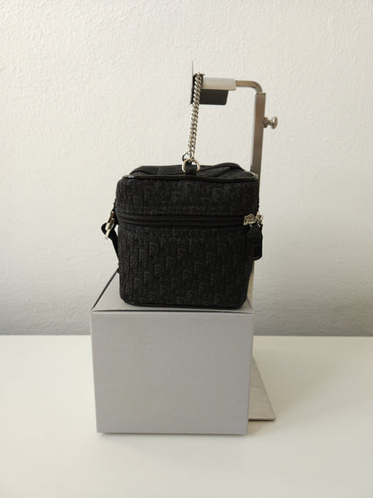 Vtg y2k Dior john galliano street chic monogram vanity case