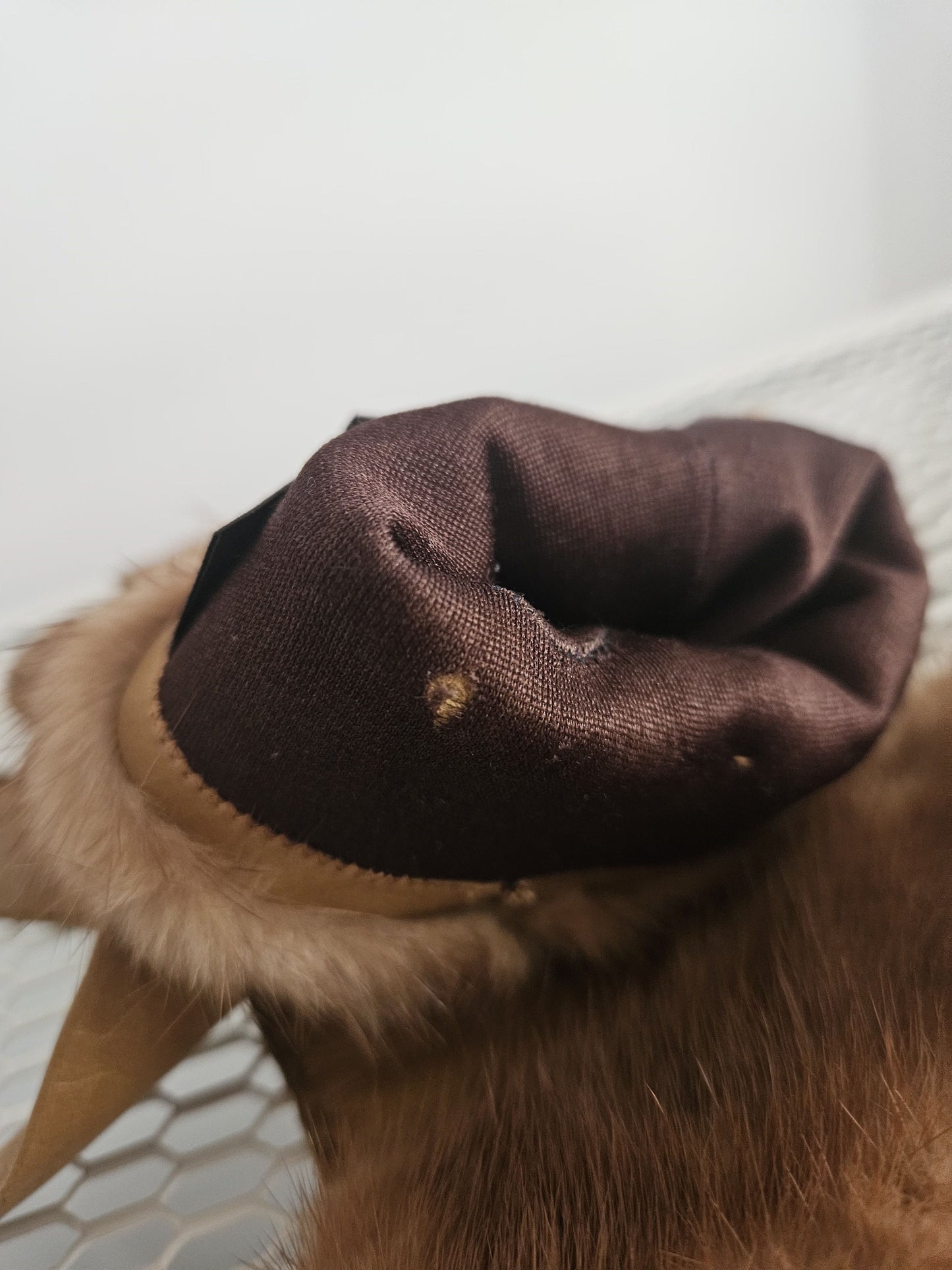 Prada lambskin and mink fur gloves