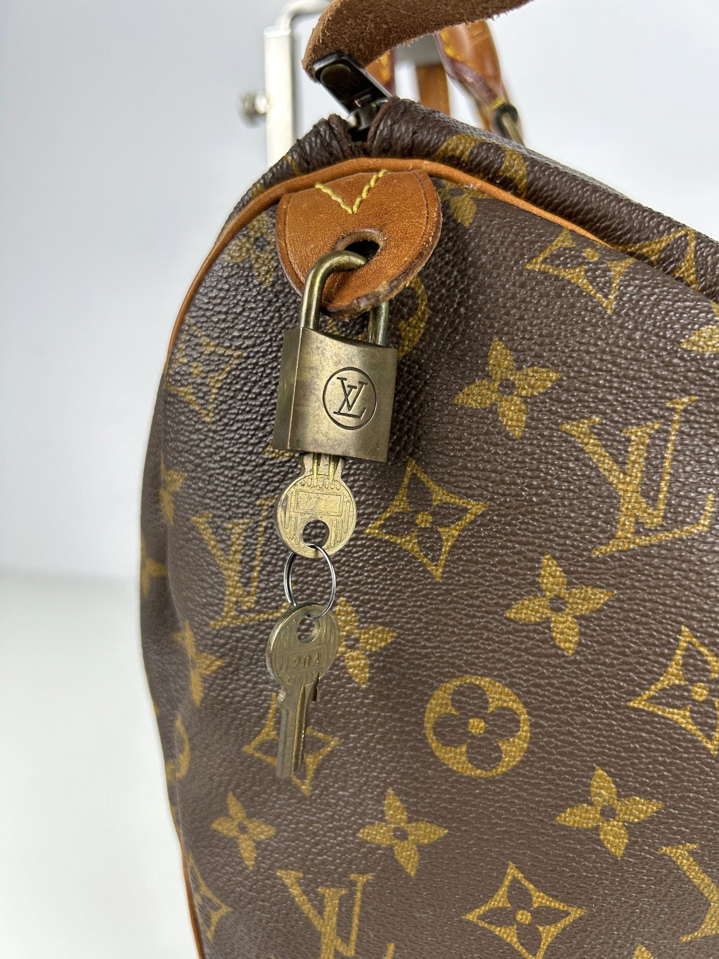 Vintage 80s Louis Vuitton monogram speedy 30 mini boston bag