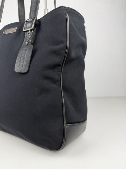 Coach neoprene and leather tote