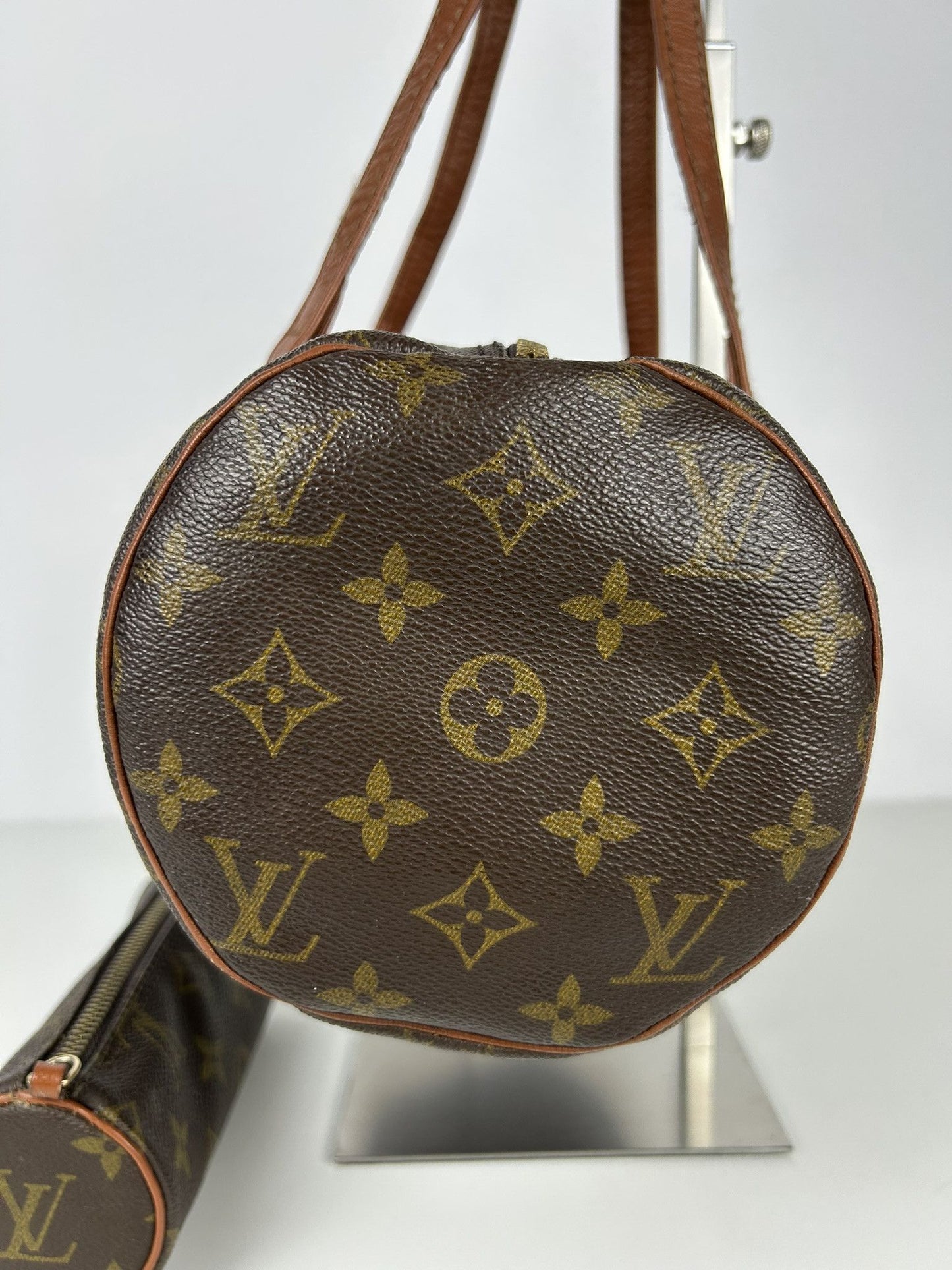 Louis Vuitton monogram papillon 30 mini boston bag