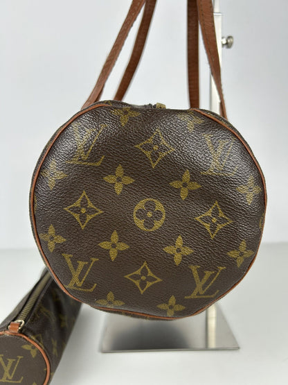 Louis Vuitton monogram papillon 30 mini boston bag