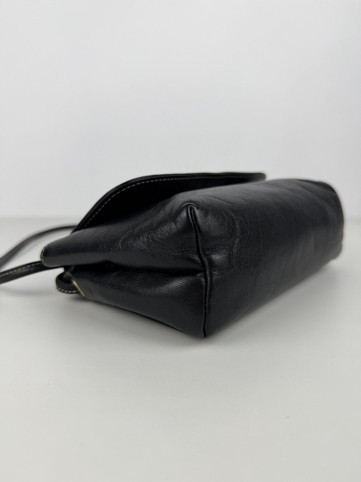 Vintage 80s Christian Dior leather shoulder/ crossbody bag