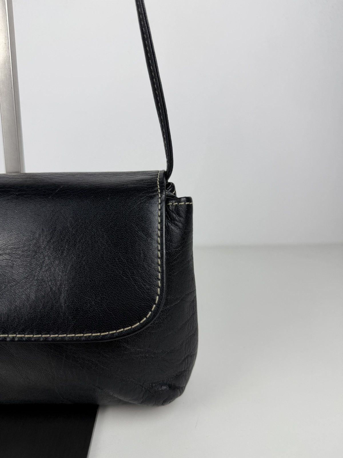 Vintage 80s Christian Dior leather shoulder/ crossbody bag
