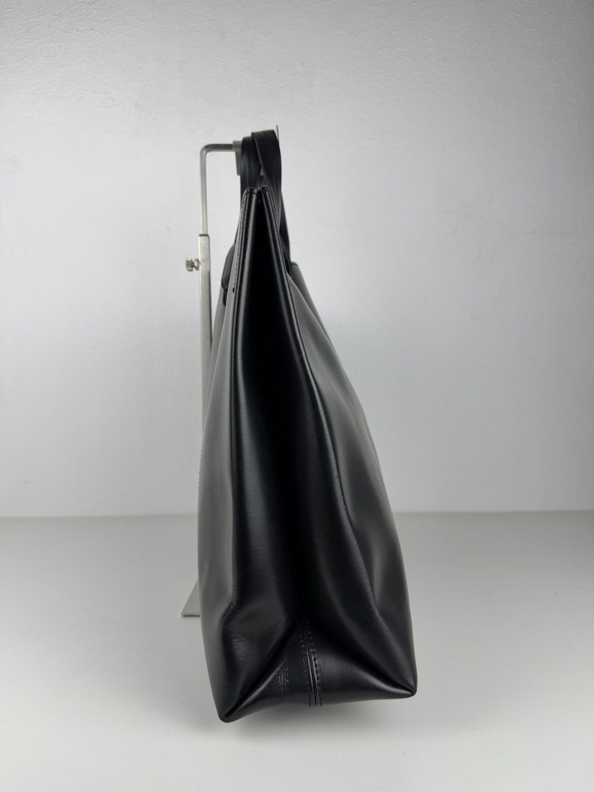 SS2000 Jean Paul Gaultier city panier leather tote bag