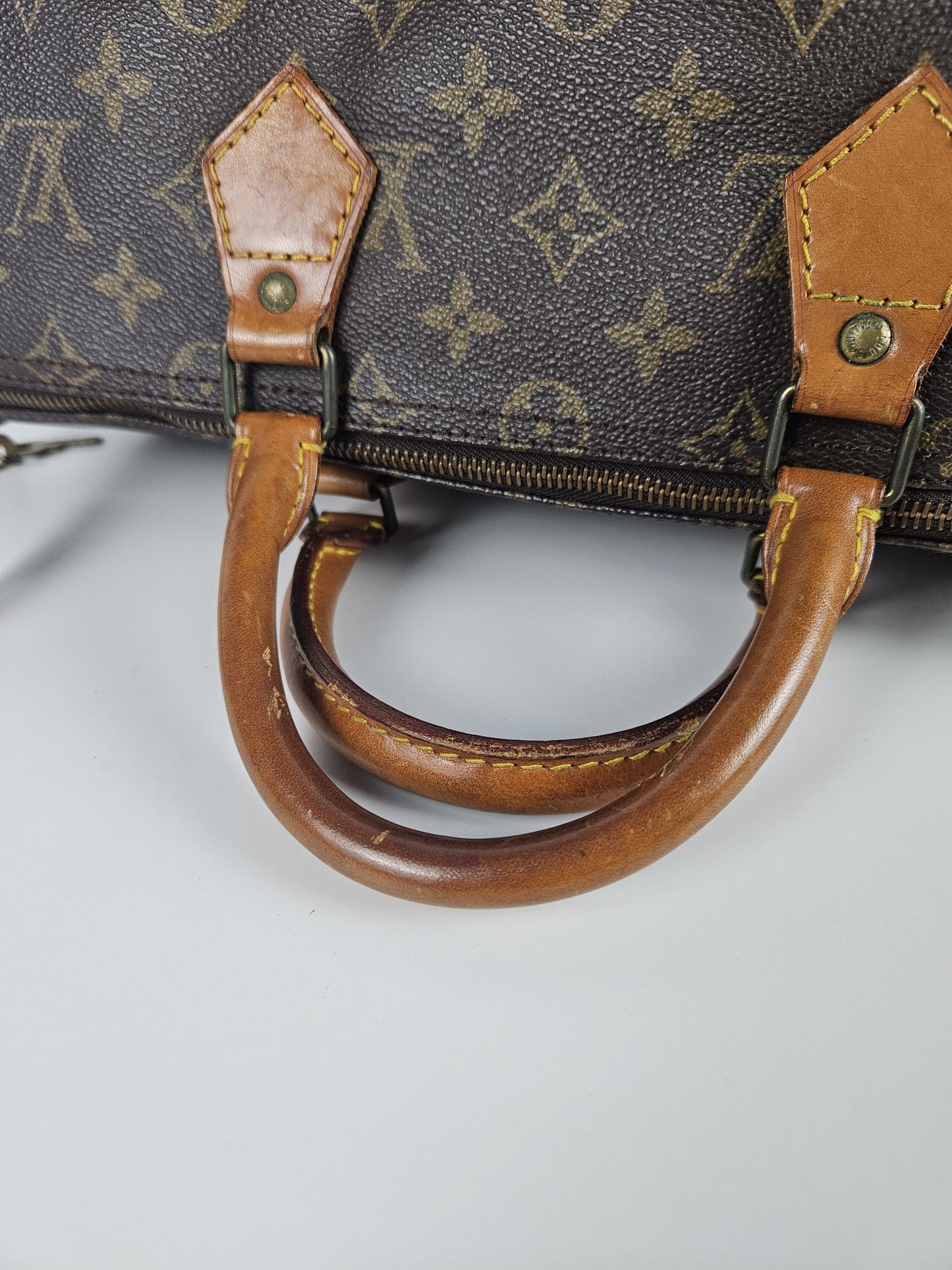 Vintage 80s Louis Vuitton monogram speedy 35 boston bag
