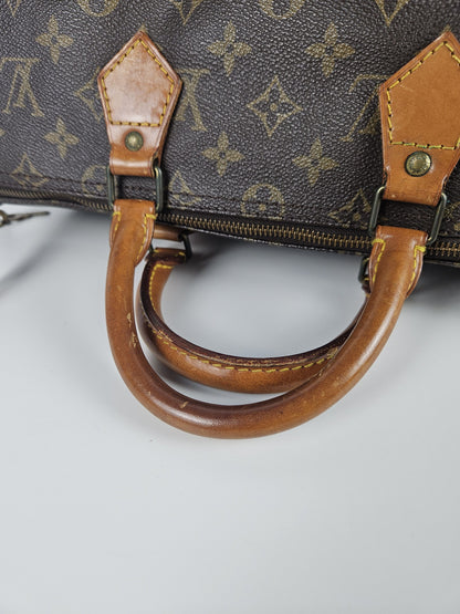 Vintage 80s Louis Vuitton monogram speedy 35 boston bag