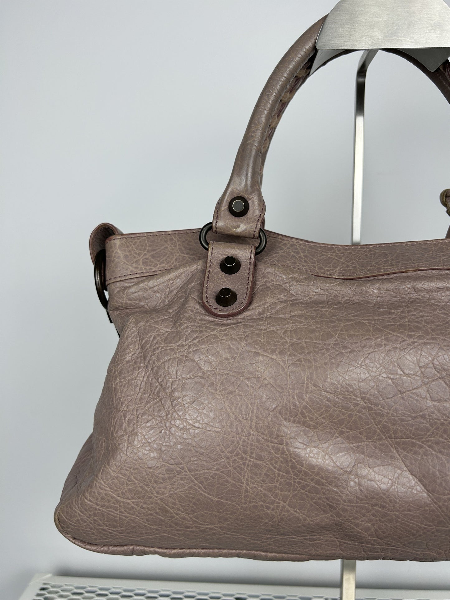 Balenciaga first bag in lilac