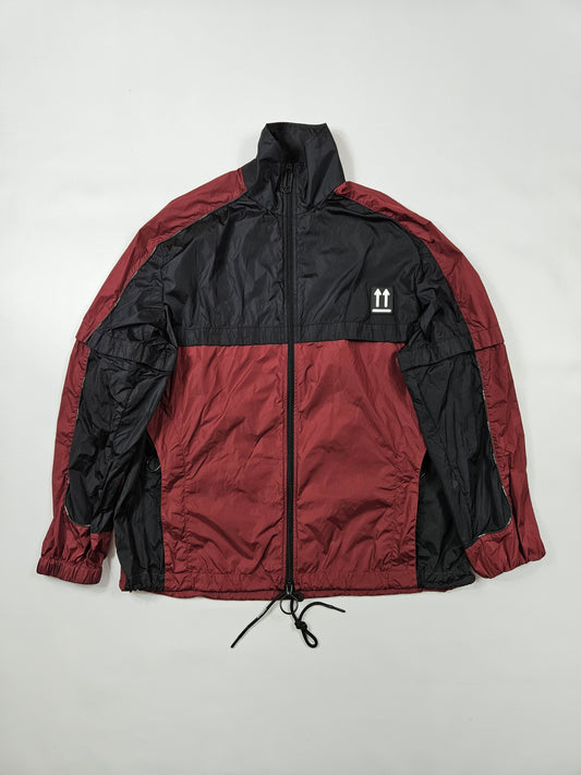 Off-white SS2020 removable sleeve river trail track top