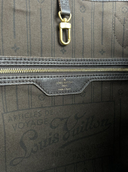 Louis Vuitton monogram idylle neverfull mm tote bag