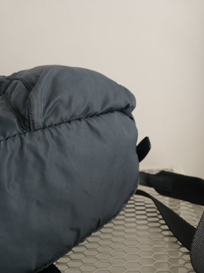 Vintage 90s Prada nylon triangle logo mini cargo backpack