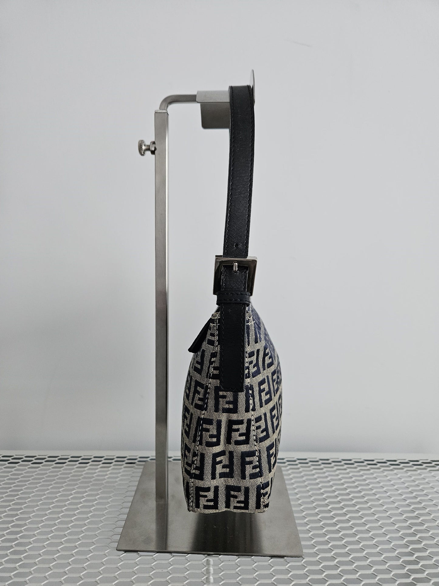 Fendi zucchino ff monogram canvas mini bag pochette