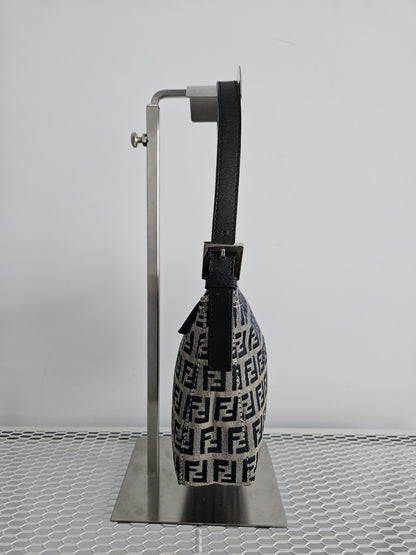 Fendi zucchino ff monogram canvas mini bag pochette