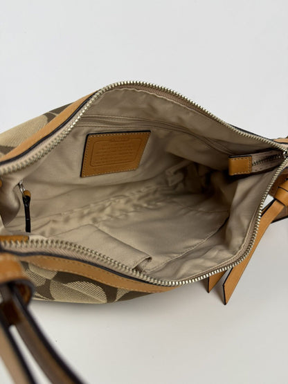 Coach signature small hobo bag