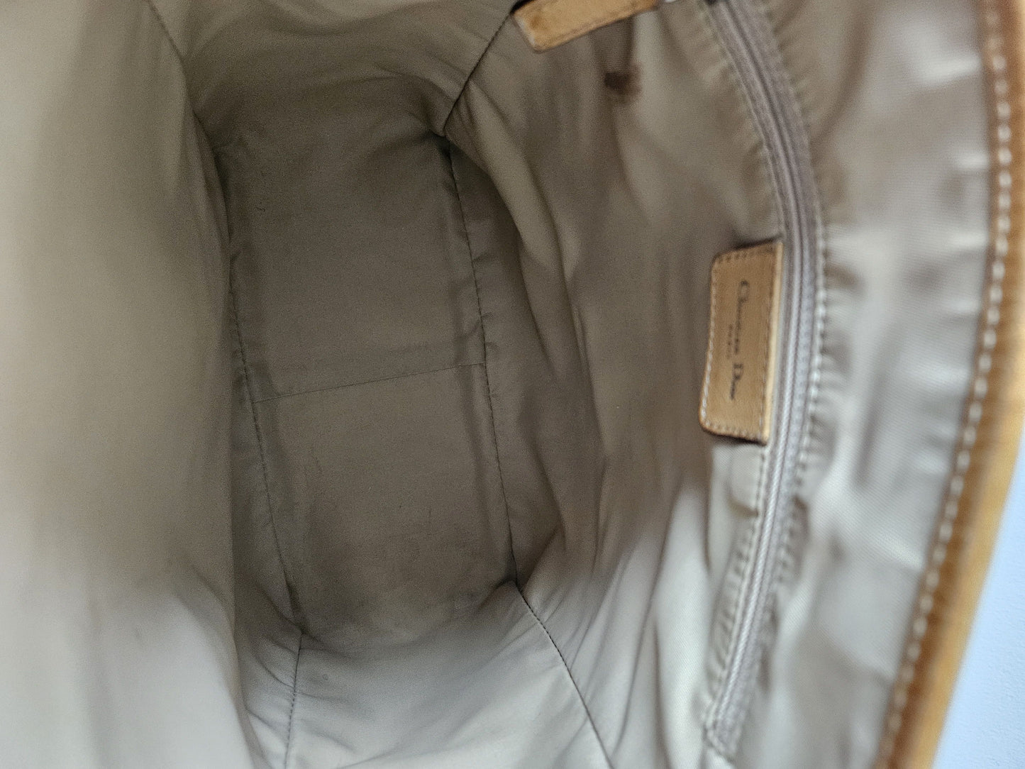 Y2k Dior by John Galliano trotter oblique monogram tote