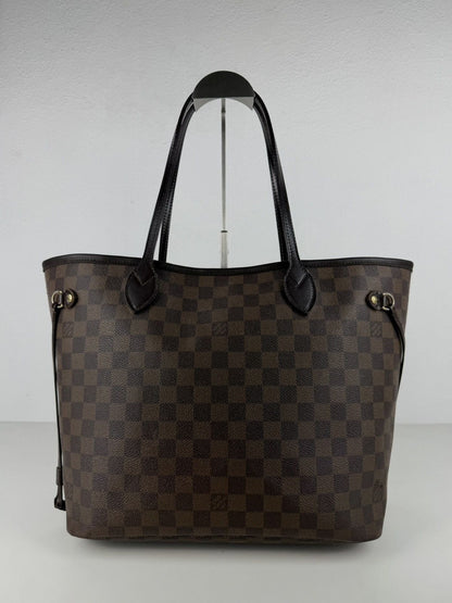 Louis Vuitton damier ebene neverfull mm tote bag