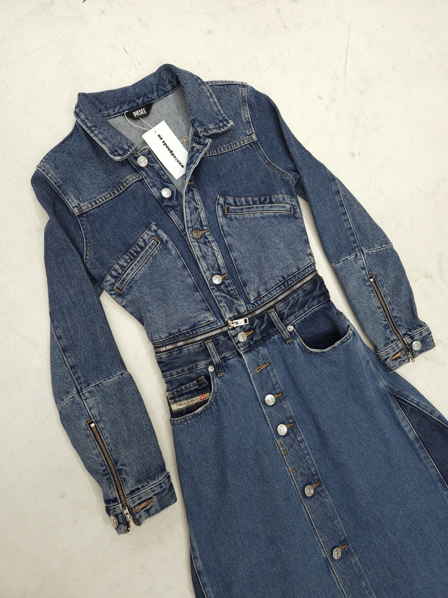 Diesel denim jumpsuit