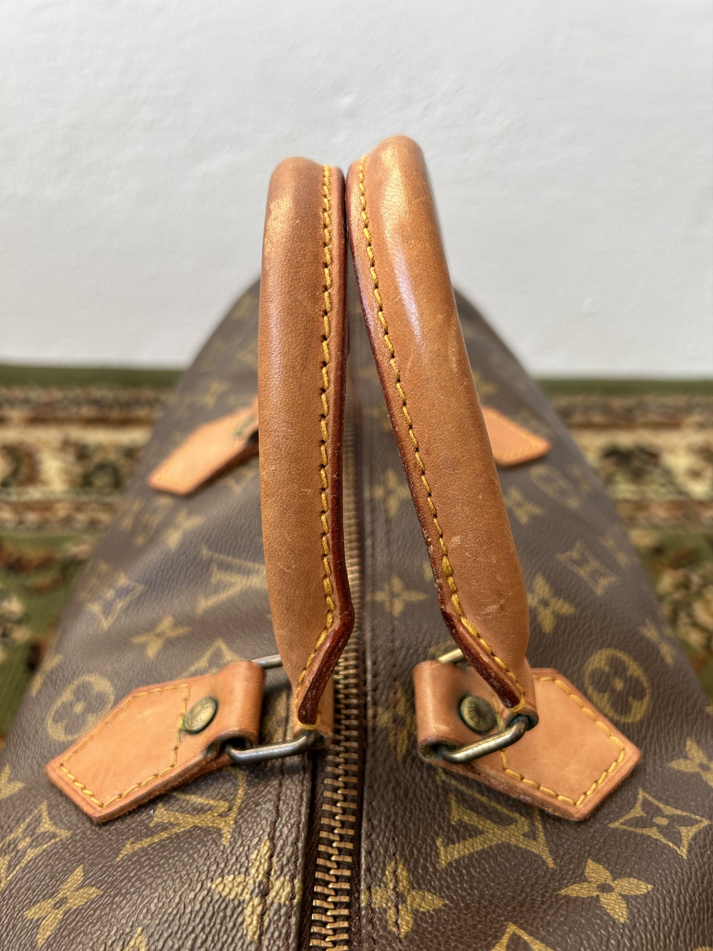 Vtg 80s Louis Vuitton monogram speedy 40 boston bag