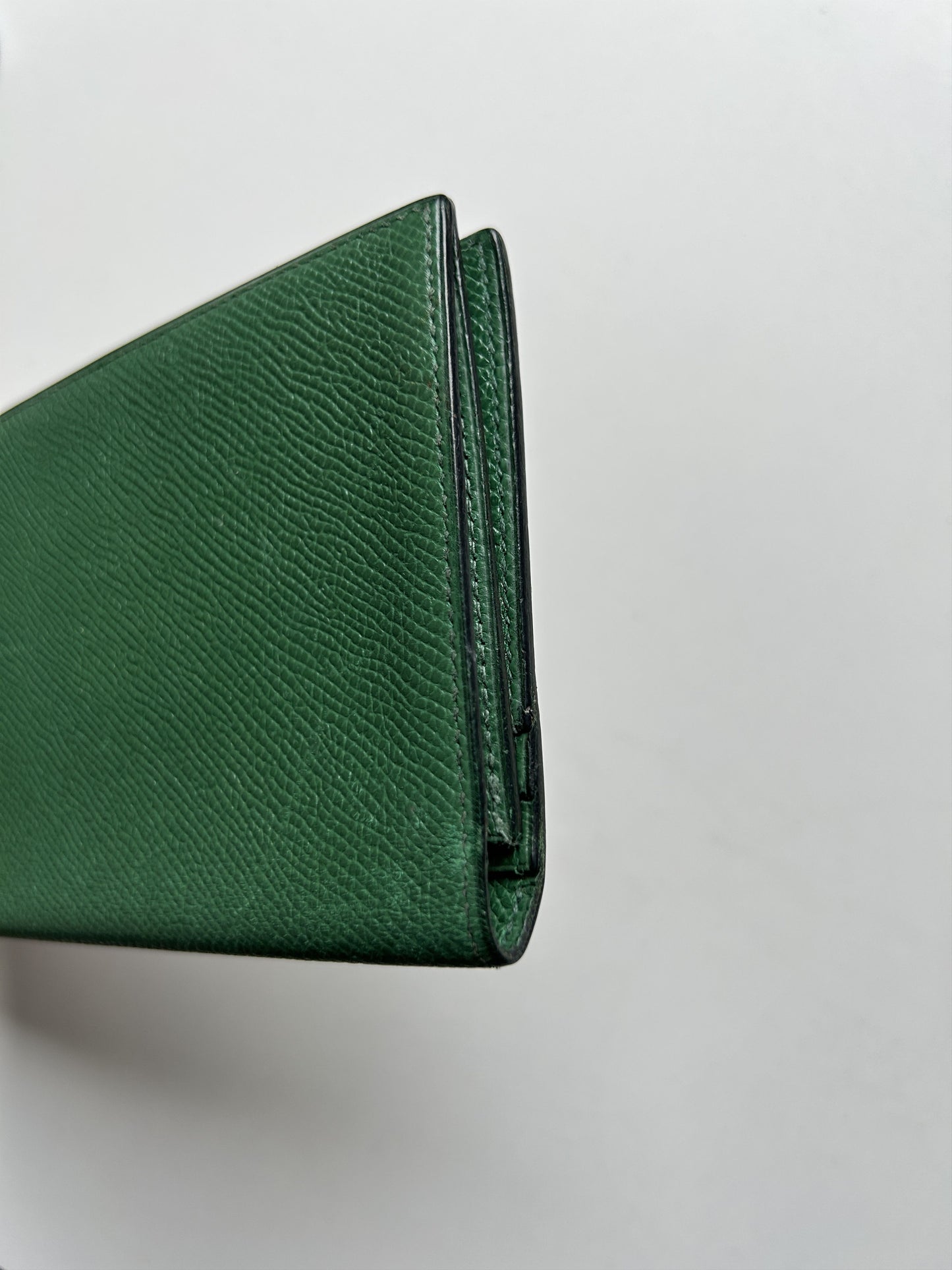 Vintage hermes osaka long bifold wallet