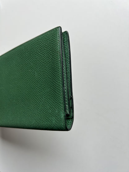 Vintage hermes osaka long bifold wallet
