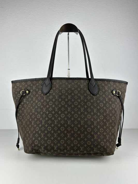 Louis Vuitton monogram idylle neverfull mm tote bag