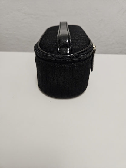 Y2k Dior trotter oblique monogram canvas toiletry bag/ pouch