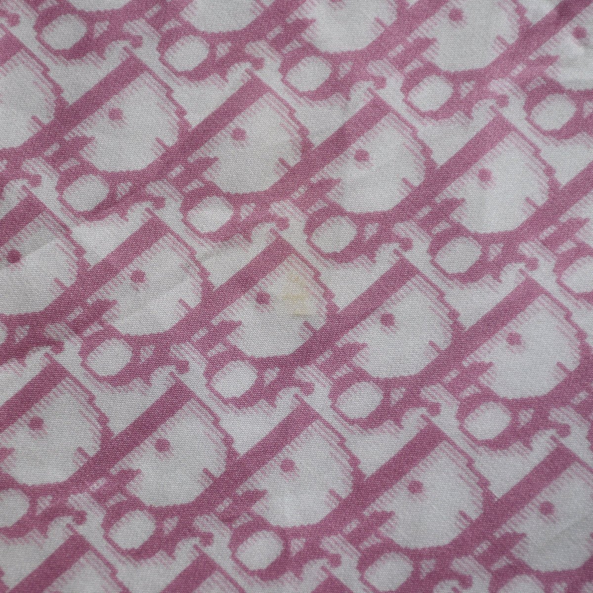Dior trotter silk & cotton mini scarf pink John galliano era