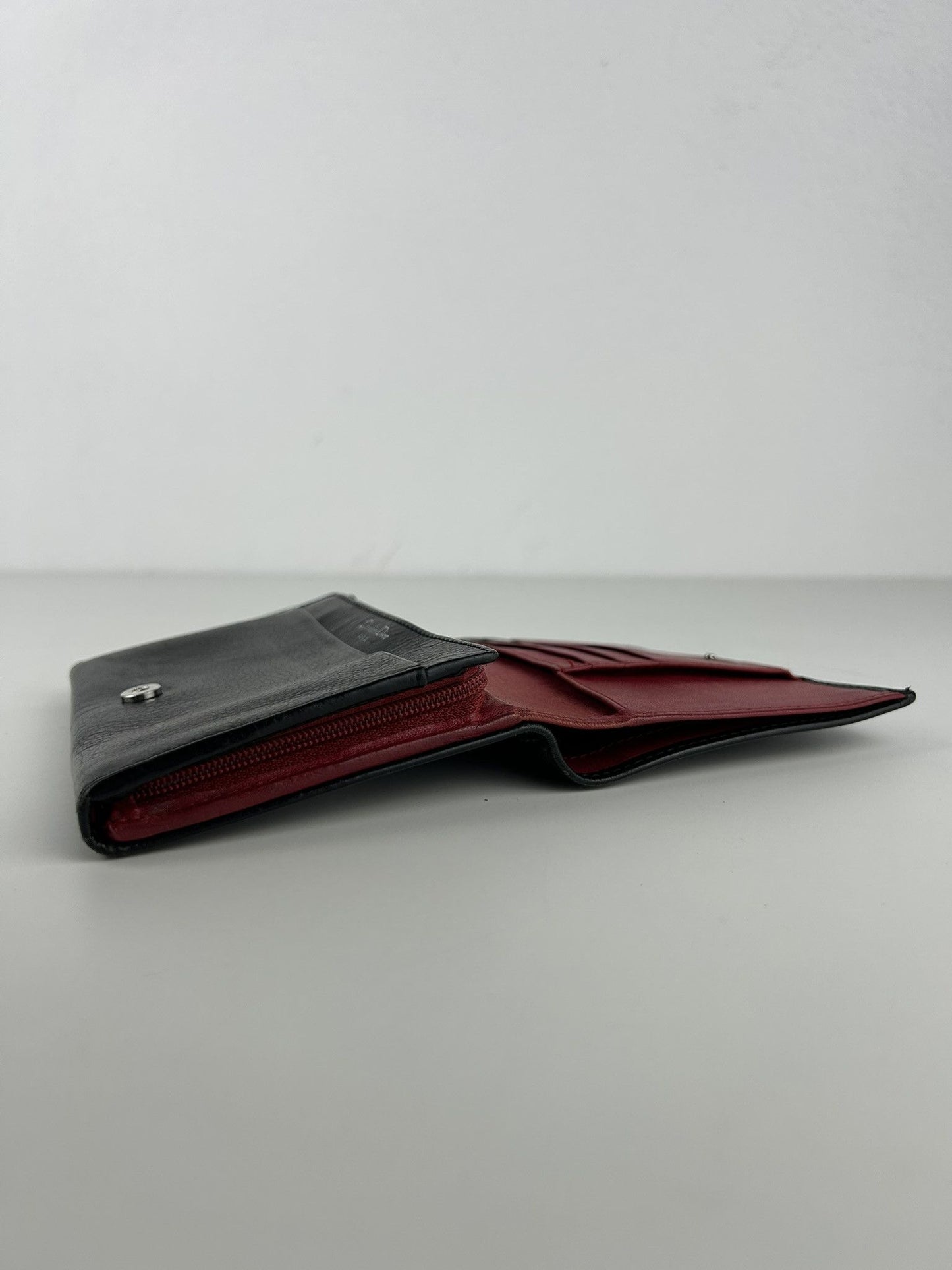 Vintage 90s Dior leather bifold wallet