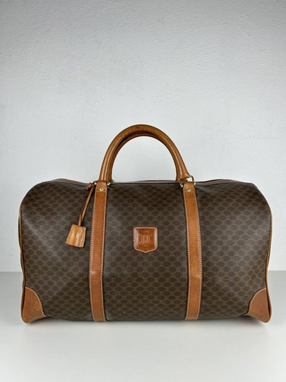 Vintage 90s Celine macadam monogram boston bag
