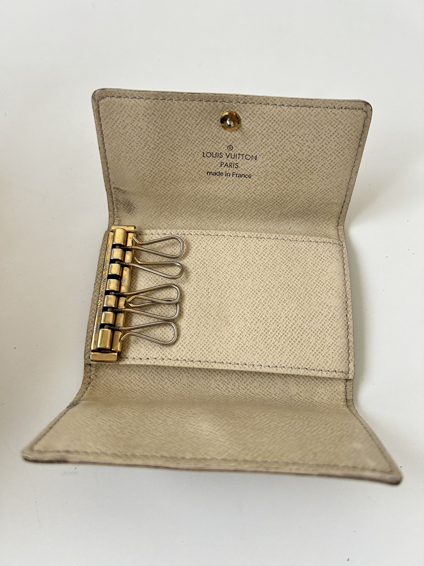 Louis Vuitton damier azur key holder