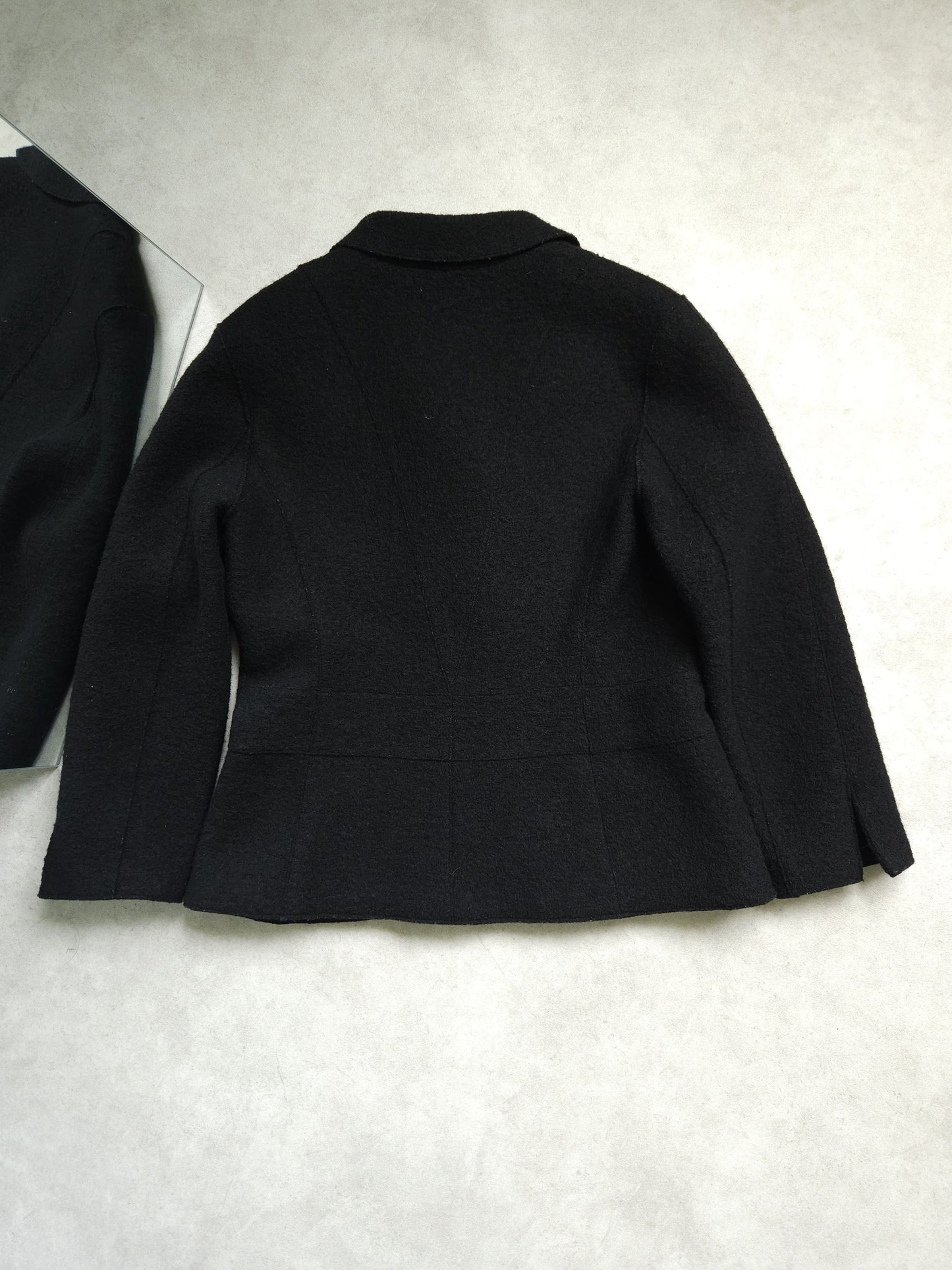 AW1999 Chanel wool tweed blazer