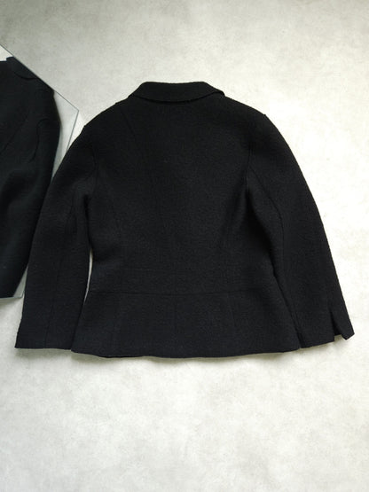 AW1999 Chanel wool tweed blazer