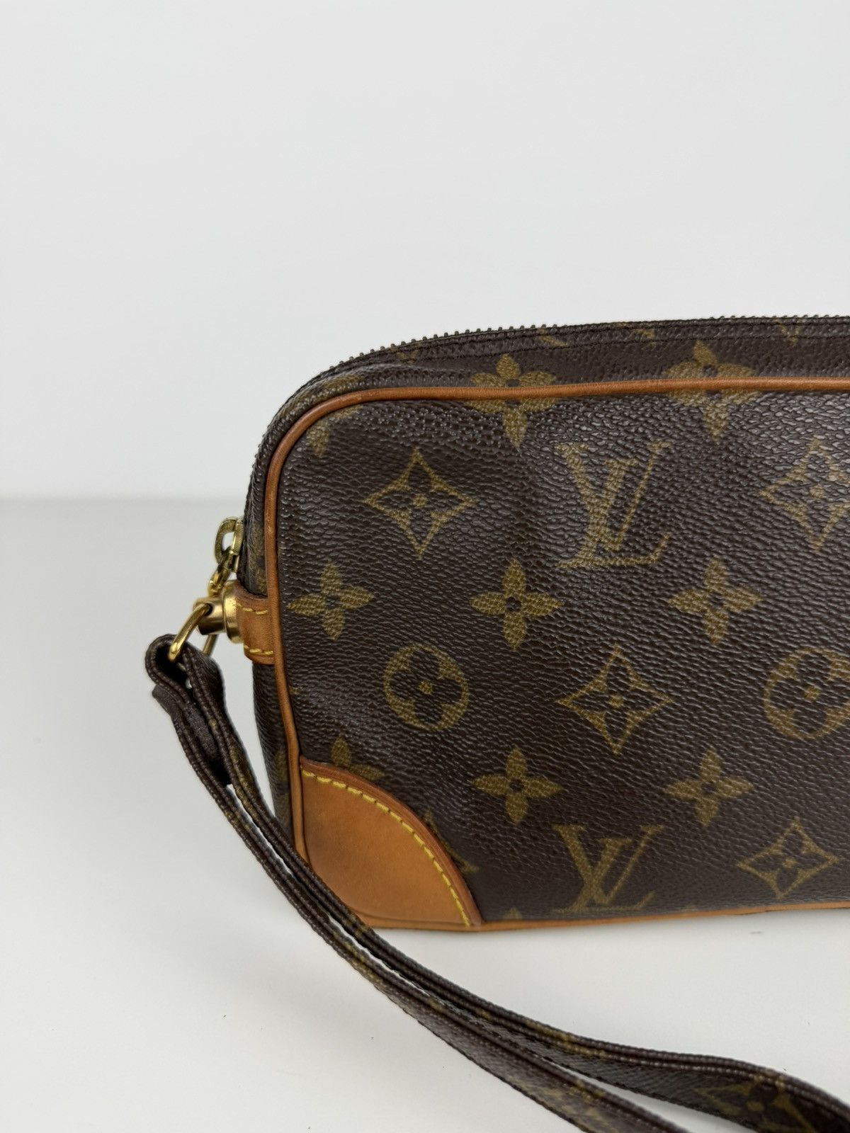 Vintage Louis Vuitton Marly Dragonne monogram clutch bag
