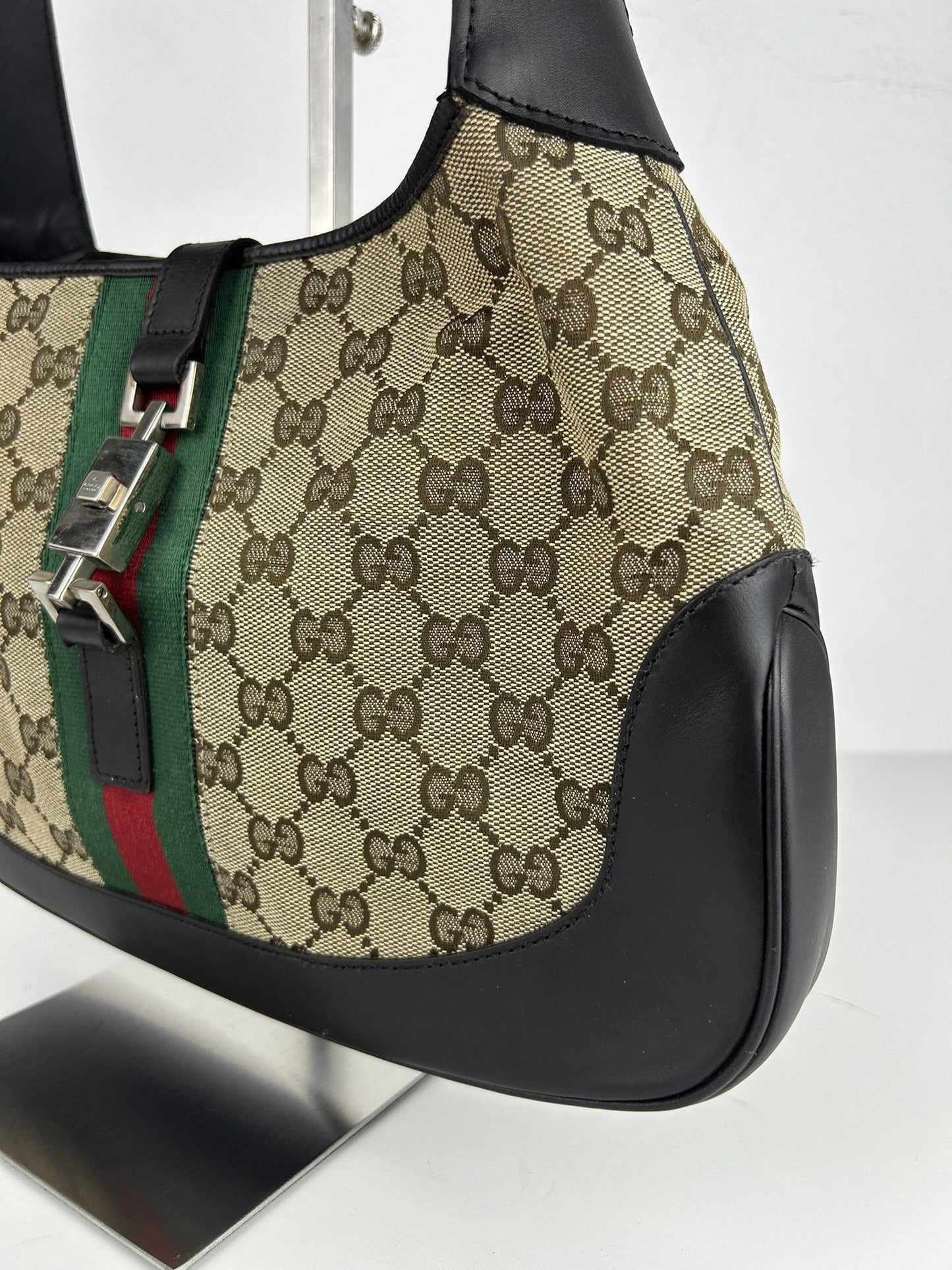 Gucci Tom Ford era gg monogram canvas jackie handbag