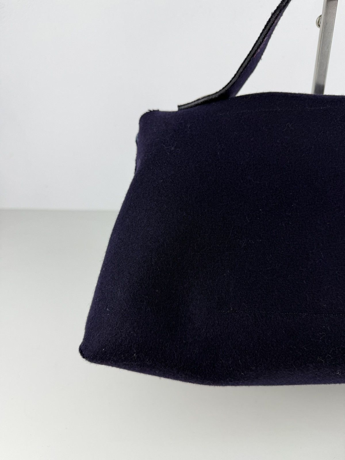 AW2014 Celine by Phoebe Philo wool felt orb bag