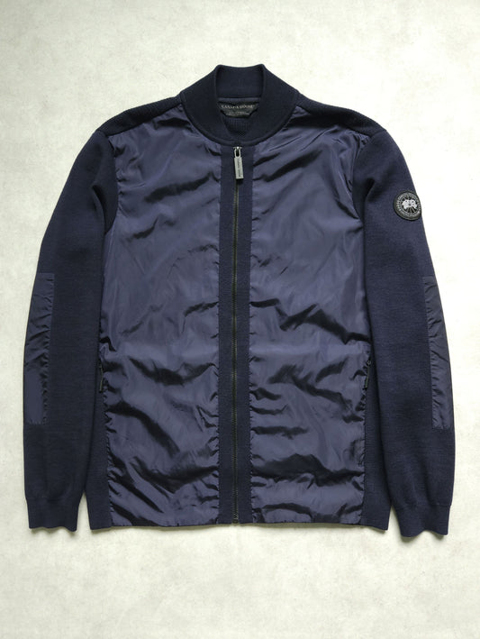 Canada goose windbridge merino wool and nylon light jacket