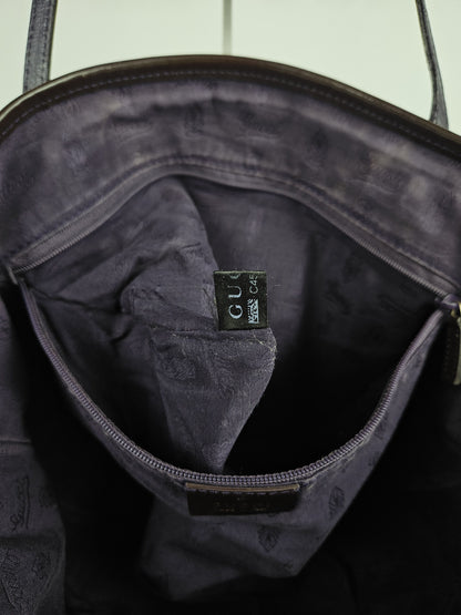 Gucci abbey gg monogram tote bag