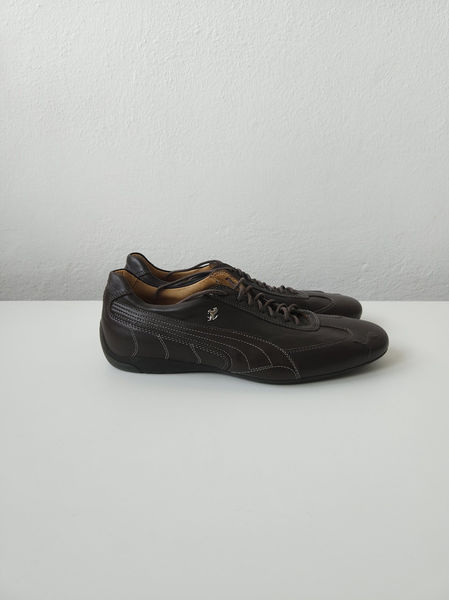2010 Puma speed cat re-luxe cavallino in chocolate brown