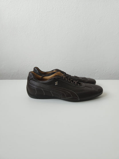 2010 Puma speed cat re-luxe cavallino in chocolate brown