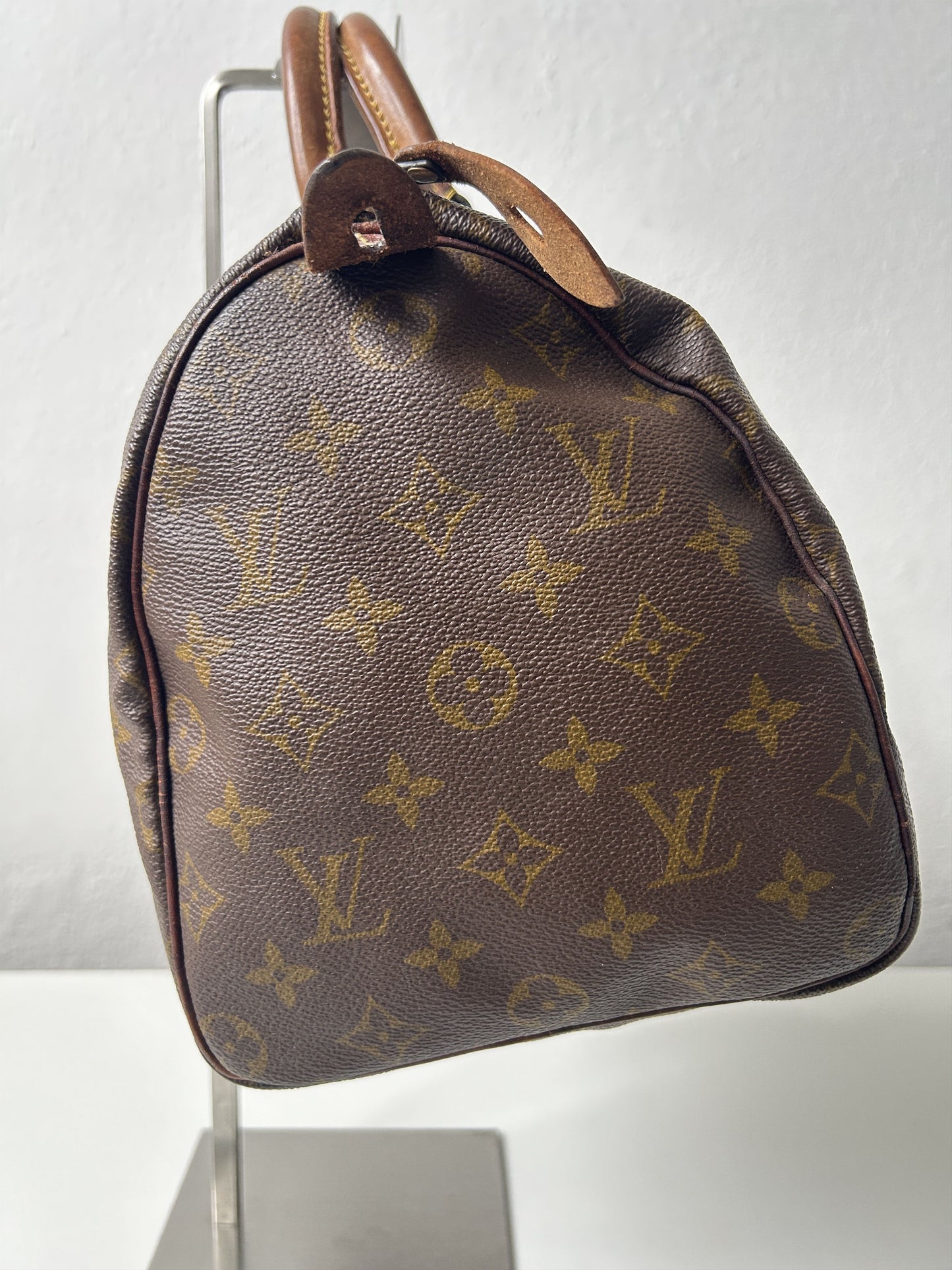 Vintage 70s Louis Vuitton monogram speedy 30 mini boston bag