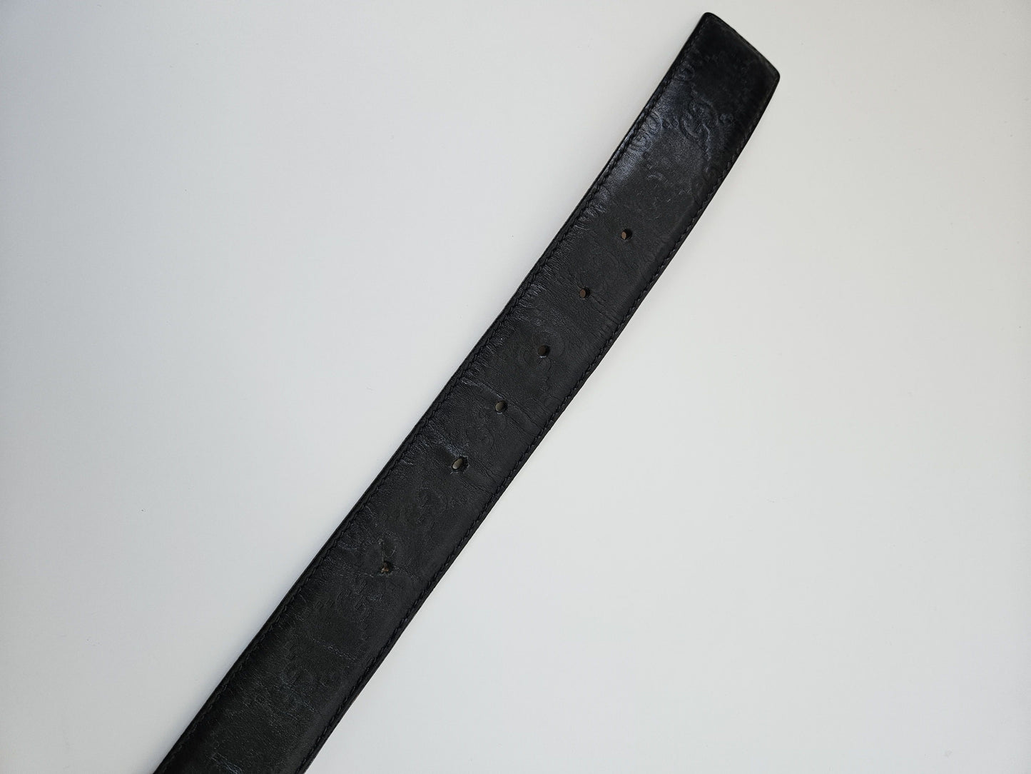 Gucci guccissima leather belt