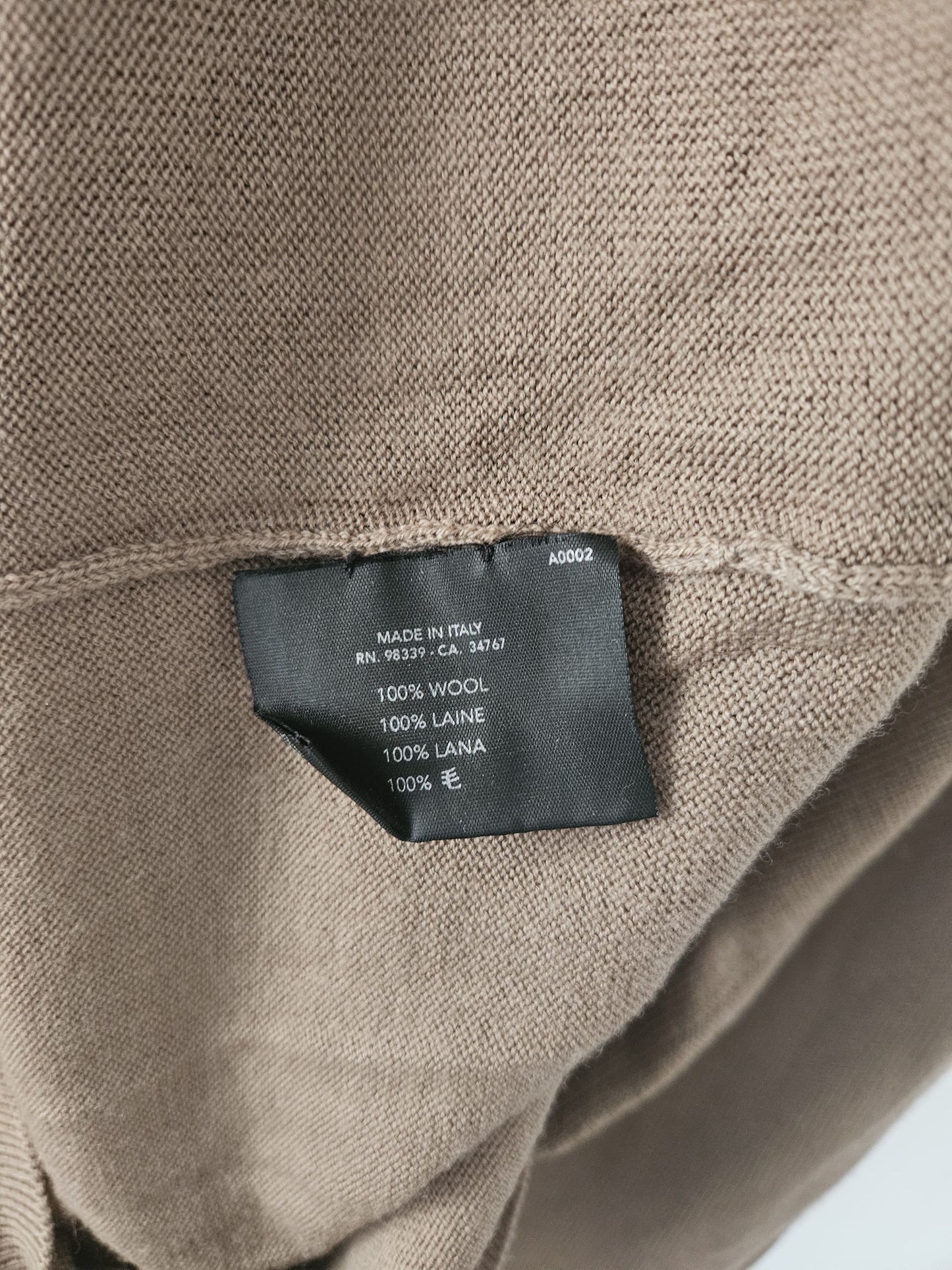 Prada wool thin knit sweater